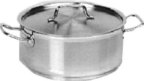 Sauce Pots — H/D Aluminium - includ. Lid        