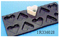Flexipan Is Perfect Moulding Without Any Breakage, Even For Products Which Are Thought To Be Impossible. Small Scale Items Can Be Manufactured Economically. Trays And Moulds Can Be Cleaned Easily. Can Be Used At Least 3000 Times. Temperature From 40C To +300C — Florentines 600x400mm