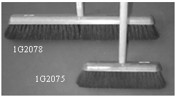 Scrubbing Brushes — Dairy Scrub Stainless Steel Wire brush 3 Rows Kitchen scrub - Single wing General purpose scrubbing brush - Nylon Pot/wok Brush hard Plastic Handle